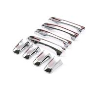 JUNOOS Moulure Chromée Poignée Porte Latérale Extérieure Pour Jaguar Pour E-Pace XE XF X260 XFL Pour F-Pace