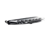 JUNOOS pour Ducati pour Diavel 2011 2012 2013 2014 2015 Feu Arrière Gauche Clignotant Et Stop pour Moto Feu Signalisation(Clear)