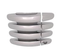 JUNOOS Pour Ford Pour Focus Pour Escape Pour Kuga Pour C-Max Pour S-Max Pour Galaxy Couvercle Poignée Porte Extérieure Voiture(Style D)