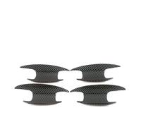 JUNOOS Pour Mercedes Pour Benz W206 S206 2022 2023 Garniture De Cadre De Poignée De Porte Extérieure(Carbon B)