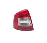 JUNOOS Pour Skoda Pour Octavia A6 Pour RS 2009 2010 2011 2012 2013 Voiture Feu Arrière Pare-chocs Feu Arrière Couvercle Lampe De Frein (gauche)