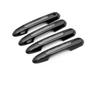 JUNOOS Pour Toyota Pour RAV4 2020 2021 Autocollants Pour Poignée Porte Extérieure Voiture(Handle 4PCS B)