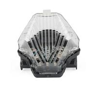 JUNOOS pour Yamaha pour MT-07 FZ-07 2014-2017 MT03 MT25 YZF R3 R25 2014-2021 Feu Stop Arrière À LED avec Clignotant Intégré Feu Signalisation(Clear)