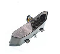 JUNOOS pour Yamaha YZF R1 pour Stryker 1300 WR250R Feu Arrière LED Intégré pour Moto Feu Signalisation(Gray)