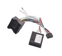 JUNPIY Adaptateur de câble de Faisceau de câblage stéréo d'autoradio Android 16 Broches, for BMW, E46 E87 E65 E66 E67 avec Quadlock Câble Adaptateur pour autoradio
