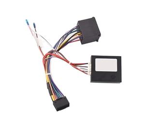 JUNPIY Adaptateur de câble de Faisceau de câblage stéréo d'autoradio Android 16 Broches, for BMW, E46 série 3 E39 série 5 E53 X5 Câble Adaptateur pour autoradio