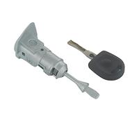 JUNPIY AL303 56D837167 Ensemble Complet Interrupteur d'allumage Barillet de Serrure de Porte Avant Gauche, for VW, for Passat, 2010-2015 Verrouillage du contacteur d'allumage(Black Left Lock)