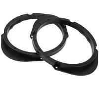 JUNPIY Bague d'espacement de Haut-Parleur Adaptateur d'espacement de Haut-Parleur Tweeter, Expedition 1997-2014 Étanche Noir 2 pièces Bague d'espacement pour Haut-Parleur