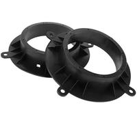 JUNPIY Bague d'espacement de Haut-Parleur Tweeter Adaptateur d'espacement de Haut-Parleur Voiture, for Mazda, Atenza 2014-2019 Portes Avant ABS Noir Étanche Bague d'espacement pour Haut-Parleur