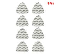 JUNPIY Balai à vapeur, for aspirateur Midea, Sc2, 2 en 1, tampons microfibre de rechange, chiffons nettoyage des sols domestiques, accessoires balai Accessoires pour nettoyeurs vapeur(8 Pcs)