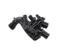 JUNPIY Boîtier de thermostat avec capteur, for Citroën C4 Picasso mk1 mk2 DS3 2008-2016 Mi-ni R55 R56 R57 R61 2006-2016 Peu-geot 207 3008 308 CC mk1 5008 2007-2017 1.6 THP VTi Boîtier de thermostat de