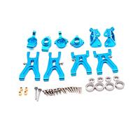 JUNPIY Bras de Suspension amélioré et moyeu Avant/arrière C, for siège, Kit de pièces, for Wltoys, for Remplacement de Voiture RC A959 A979 A959B A979B K929 Biellette de Bras de Suspension(Blue)