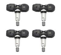 JUNPIY Capteur de système de surveillance de pression des pneus TPMS 4 pièces, for VW, for A4 A6 A8 Q7 R8 7PP-907-275F 7PP907275F 2003-2014 Capteur de pression des pneus Tpm
