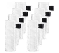 JUNPIY Chiffon de nettoyage à vapeur for balai Easyfix SC2 SC3 SC4 SC5 Tampons poche Accessoires vêtements sol en microfibre Accessoires pour nettoyeurs vapeur(8pcs)