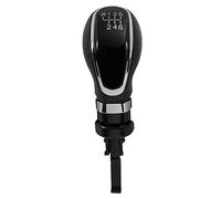 JUNPIY Collier de Couvercle de Botte de guêtre de Levier de Levier de Levier de Vitesse de Voiture MT, for Buick, for Excelle GT/XT, for Opel, for Astra 2009-2014(Black 6 Speed)