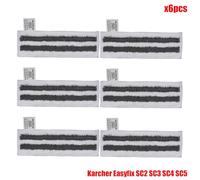 JUNPIY Housse de protection en microfibre for aspirateur à vapeur EasyFix SC2 SC3 SC4 SC5, tête brosse, grattoir verre Accessoires pour nettoyeurs vapeur(Set17)