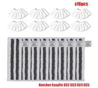 JUNPIY Housse de protection lavable en microfibre for aspirateur à vapeur EasyFix SC2 SC3 SC4 SC5 Accessoires pour nettoyeurs vapeur(Set11)