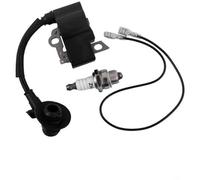 JUNPIY Kit d'étincelles de Bobine d'allumage 1139 400 1307, for tronçonneuse MS171 MS181 MS211, pièce de Rechange for Module de Bobine d'allumage 1139 400 1311 Bobine d'allumage du Moteur