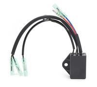 JUNPIY Module CDI Unité hors-bord Ensemble de bobine Condensateur décharge Allumage 3P0 06060 0 Remplacement Bobine d'allumage de moteur marin