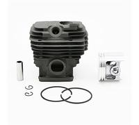 JUNPIY Segment de Piston Cylindre 52mm, for STIHL, MS461 MS 461 1128 020 1250, pièces de Rechange for tronçonneuse à revêtement Nikasil Cylindre Piston