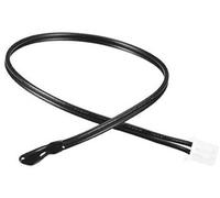 JUNPIY Sonde de thermistance NTC 10K de Sourcingmap Capteur de température Sensible à l'époxy de 19,7 Pouces, for climatiseur(Black 30mm)