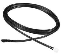JUNPIY Sonde de thermistance NTC 10K de Sourcingmap Capteur de température Sensible à l'époxy de 19,7 Pouces, for climatiseur(Black 100mm)