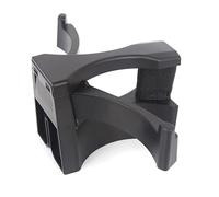 JUNPIY Support noir de diviseur de boisson de bouteille d'insertion de Console centrale de voiture, for Toyota, for Tacoma 2005-2019, for Sequoia 55604-04010 Séparateur de porte-gobelet pour voiture