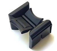 JUNPIY Support noir de diviseur de boisson de bouteille d'insertion de Console centrale de voiture, for Toyota, for Avalon 2005-2012 55618-07011 Séparateur de porte-gobelet pour voiture