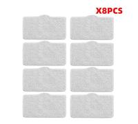 JUNPIY Tampons de nettoyage for aspirateur à vapeur portatif, for Xiaomi, for Deerma, DEM ZQ100 ZQ600 ZQ610, accessoires remplacement for chiffon Accessoires pour nettoyeurs vapeur(8pcs)