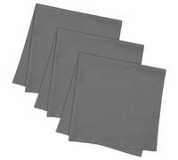 JUNRO Lot de 3 chiffons de nettoyage en microfibre extra larges pour ordinateur portable, télévision LCD, écran d'ordinateur, moniteur, tablette, objectif d'appareil photo, verre, télescope, iPhone,