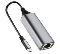 Junsky Adaptateur USB C vers Ethernet, 1000 Mbit/s Type C vers RJ45 Ethernet LAN, compatible avec Thunderbolt 4/3, i-Phone 17/16/15, MacBook Pro/Air, ordinateurs portables, Plug and Play (non POE)