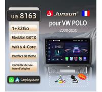 Junsun 1Go 32Go WIFI adaptateur autoradio pour VW POLO 5 sedan 2008 2009 2010-2020 accessoire autoradio android voiture carplay GPS
