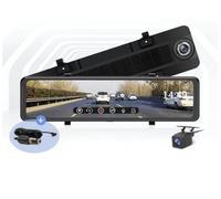 Junsun Caméra de voiture, Caméra de rétroviseur, SMART Android Caméra avant, Caméra arrière, Android Smart Car Mirror, Navigation GPS, WIFI, Bluetooth, ADAS, Caméra de rétroviseur FULLHD