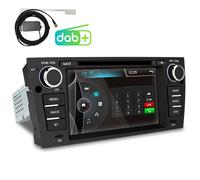 Junsun Sono auto Autoradio pour BMWBMW 3er E90 E91 E92 E93 Lecteur CD DVD à écran tactile 7 pouces avec Bluetooth GPS Navi FM RDS USB SD DAB+radio