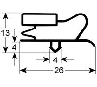 Junta para frigorífico perfil 9013 - s’intègre facilement dans une routine de tous les jours, produit spécialisé pour un usage quotidien et devient un allié fiable dans la routine de tous les jours. e