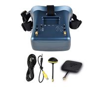 Junterone 008D 5.8G 40CH 4.3 Pouces 800x480 Casque Vidéo HD DVR Diversité FPV Lunettes avec Batterie pour EV800D RC Modèle RC FPV Drone
