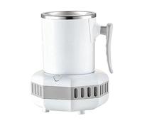 Junterone 1 Pièce Portable Réfrigérateur Électrique Été Boisson Refroidisseur Boisson Froide Machine EU Plug