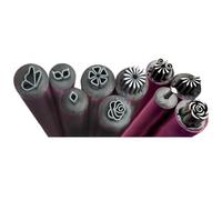 Junterone 10 Stylos Tampons pour Nail Art, Lot de Stylos Tampons pour Nail Art, Stylos Tampons pour Nail Art, Outils de Nail Art à Faire Soi-Même avec Différents Motifs