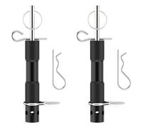 Junterone 2 Pièces Alarme de Déclenchement Périmétrique, Dispositif D'Alarme de de Déclenchement de Camp Utilisant 209 Amorces de Sécurité D'Alerte Précoce pour le Camping