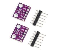 Junterone 2 Pièces BME280 3.3V Module de Capteur Capteurs de Pression Atmosphérique Température Humidité I2C SPI Breakout -BME280