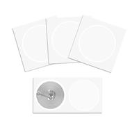 Junterone 30 Pièces NFC Ntag216 Autocollant Ntag216 NFC Étiquettes NFC 216 Tag Ntag216 Cartes NFC 13.56Mhz NFC Tag Autocollants 888 Octets de Mémoire