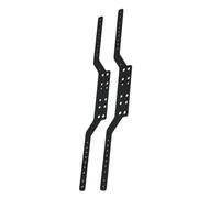 Junterone Accessoires de Poutre de Voiture RC pour 1/12 MN168 MN78 Accessoires de Mise à Niveau de Voiture RC Noir