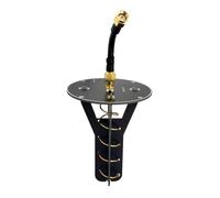 Junterone Antenne Directionnelle 5,8 GHz Antenne Hélicoïdale Antenne de Transmission d'image Télécommande Portée Étendue Gain Élevé 5800 MHz A