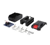 Junterone Boîtier de Batterie Li-Ion 21V 10 * 18650 avec Accessoires de Circuit Imprimé pour Accessoires D'Outils Électriques