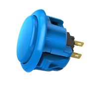 Junterone Bouton Poussoir D'Arcade 30mm pour Joystick de Machine de Contrôleur à Délai Nul Bouton de Contrôle