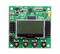 Junterone Carte de Commande de Vol Multirotor LCD KK 2.1.5 KK2.1.5 la Plus Récente V1.19S1 OpenAeroVTOL 1.6 Quadcopter KK2 6050 MPU 644PA Facile à Utiliser (B)