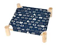 Junterone Chat et Chien Hamac Lit Chien Lit pour L'Été, Chat Lits pour D'Intérieur B