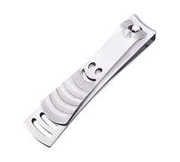 Junterone Coupe-Ongles en Acier Inoxydable pour Manucure Ongles Fournitures pour Professionnels Nail Art Mode Ongles Ciseaux Outils