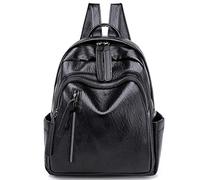 Junterone de Mode Dames en Cuir PU Sac D'Épaule Dames de de Noir