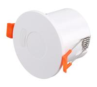 Junterone Détecteur de Présence Humaine Zigbee MmWave 220 V/110 V Capteur de Mouvement Radar 24G Relais Lux Détection de Lumière/Distance Tuya
